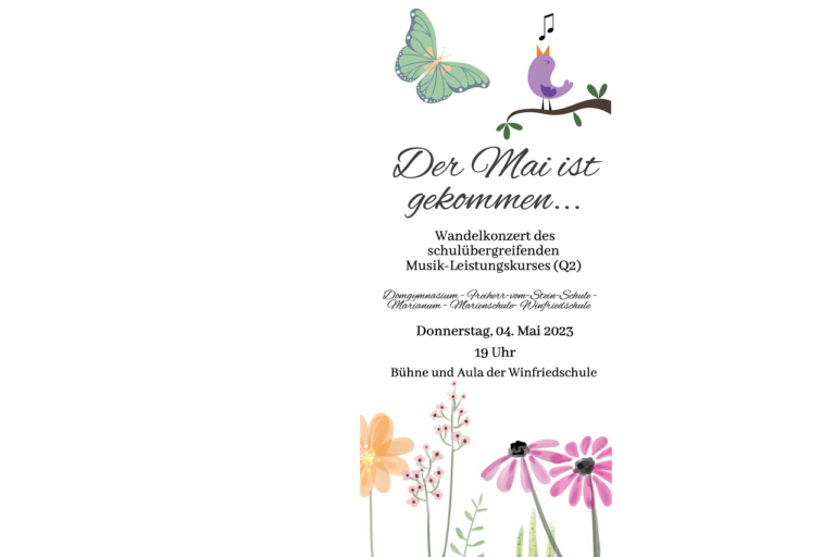 Herzliche Einladung –  Konzert am 04. Mai