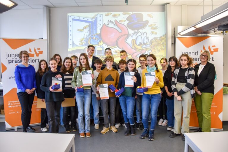 Fast 200 Teilnehmende beim Schulentscheid „Jugend präsentiert“ an der Winfriedschule
