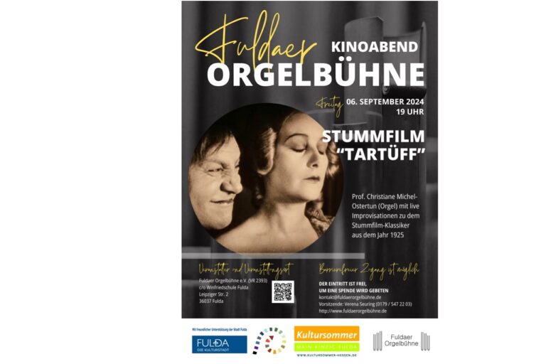 Herzliche Einladung zum Kinoorgel-Stummfilm-Abend!