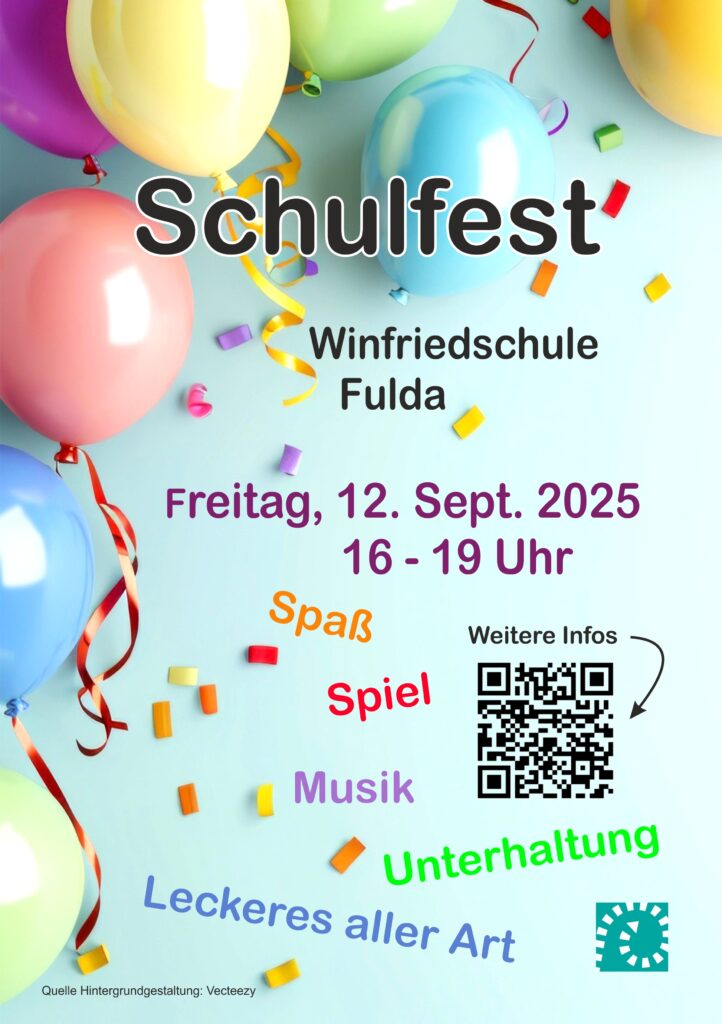 Schulfest.Plakat
