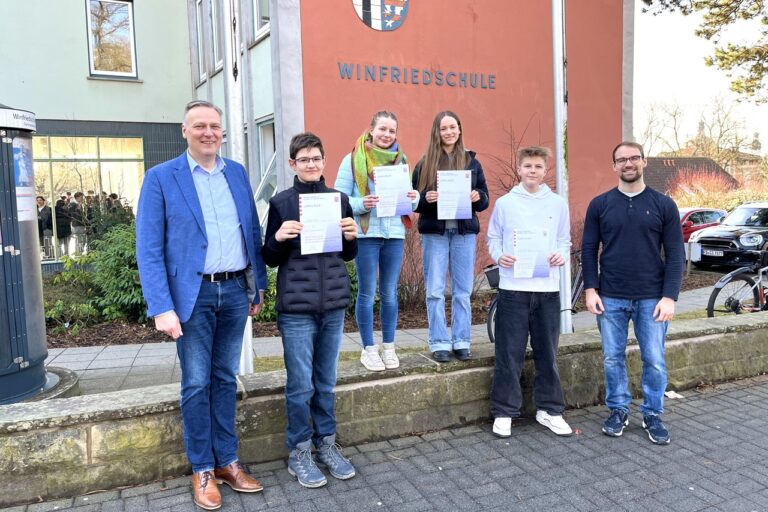 Erfolg beim Mathematikwettbewerb