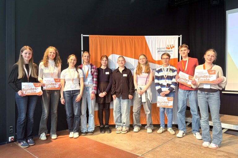 5 Schülerinnen und Schüler im Bundesfinale „Jugend Präsentiert“