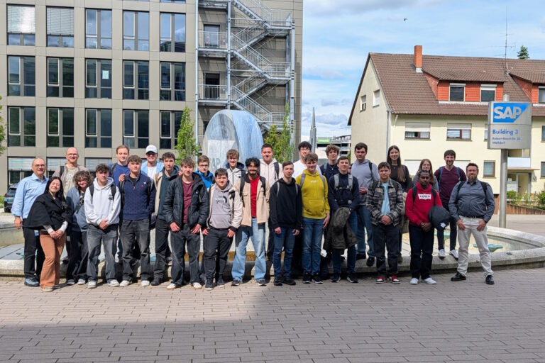 Informatiker zu Besuch bei SAP